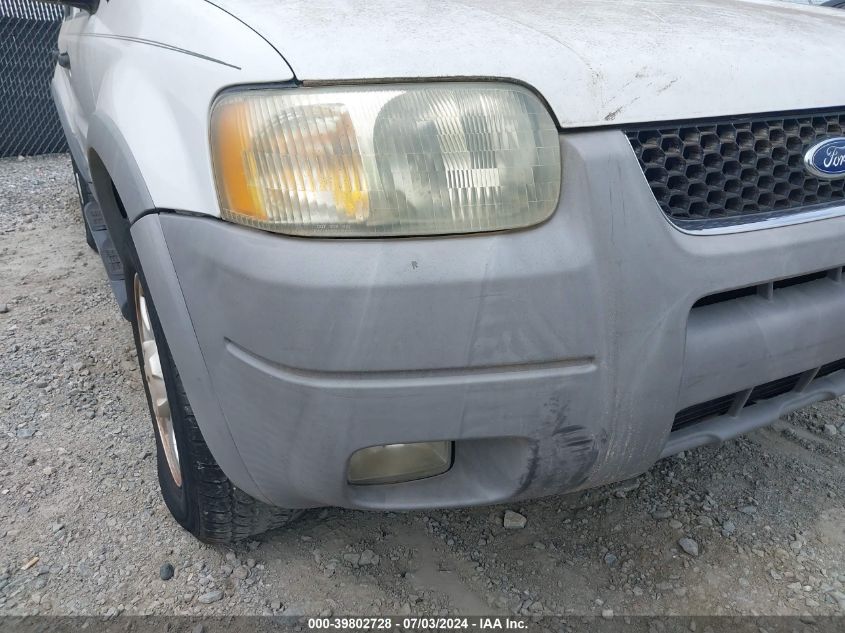 2001 Ford Escape Xlt VIN: 1FMYU03131KF10159 Lot: 39802728