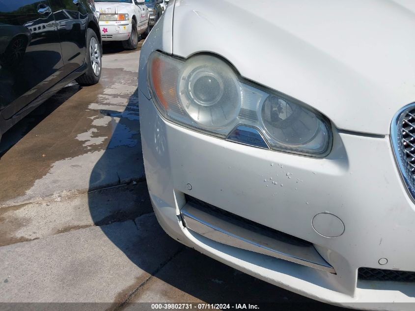2010 Jaguar Xf VIN: SAJWA0FA3AHR54771 Lot: 39802731