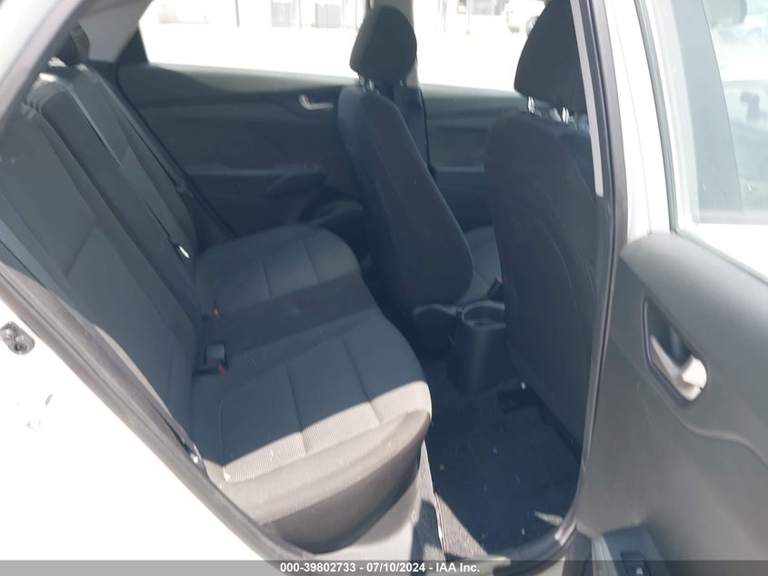 2018 Hyundai Accent Se VIN: 3KPC24A3XJE020885 Lot: 39802733