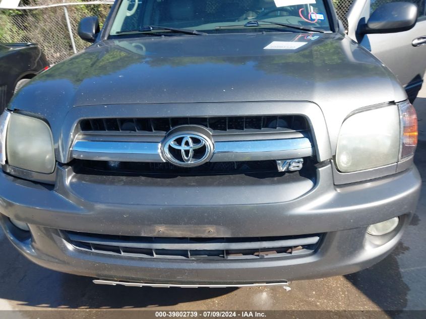 2005 Toyota Sequoia Sr5 V8 VIN: 5TDZT34AX5S261353 Lot: 39802739