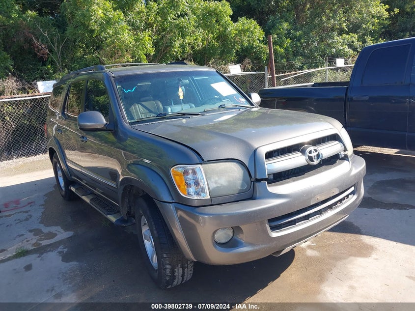 2005 Toyota Sequoia Sr5 V8 VIN: 5TDZT34AX5S261353 Lot: 39802739