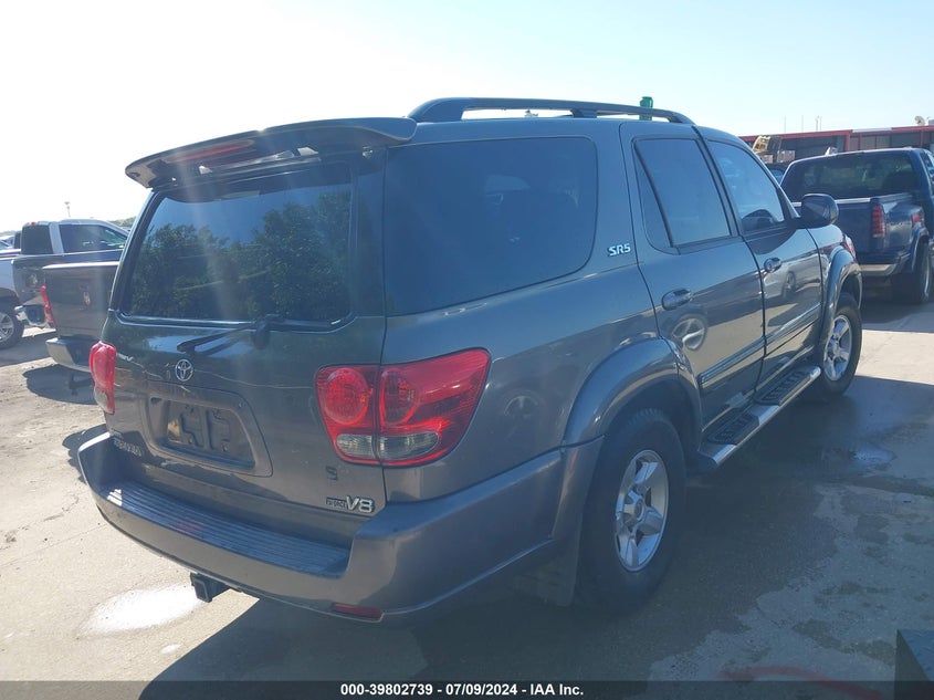 2005 Toyota Sequoia Sr5 V8 VIN: 5TDZT34AX5S261353 Lot: 39802739