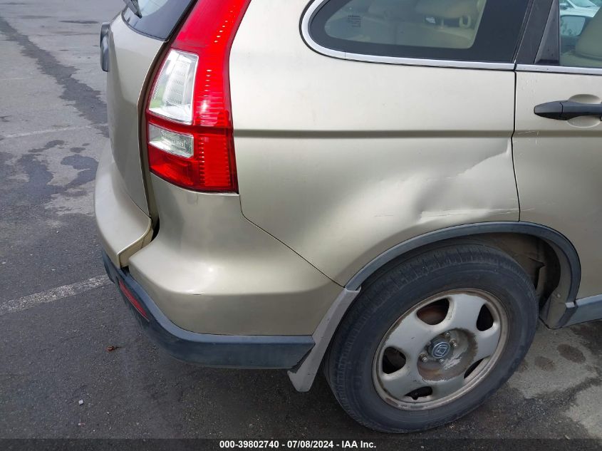 2007 Honda Cr-V Lx VIN: 5J6RE38327L001338 Lot: 39802740