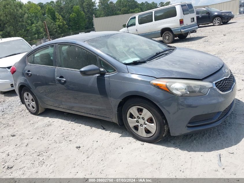 2016 Kia Forte Lx VIN: KNAFK4A61G5586278 Lot: 40385986