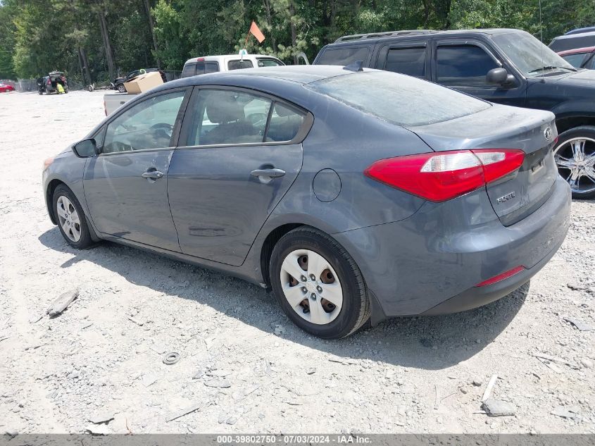 2016 Kia Forte Lx VIN: KNAFK4A61G5586278 Lot: 40385986