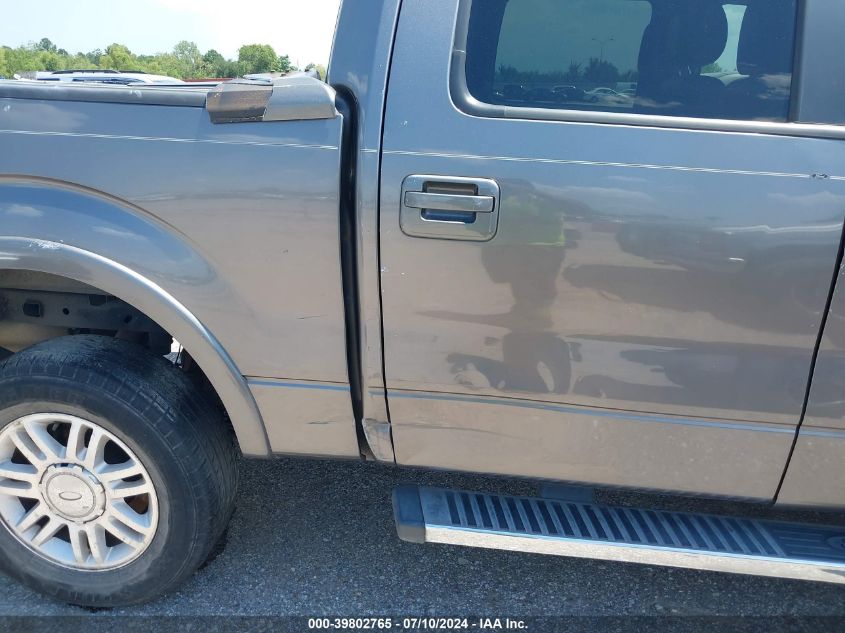 2012 Ford F-150 Lariat VIN: 1FTFW1CT4CFB24410 Lot: 39802765