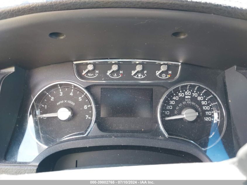 2012 Ford F-150 Lariat VIN: 1FTFW1CT4CFB24410 Lot: 39802765