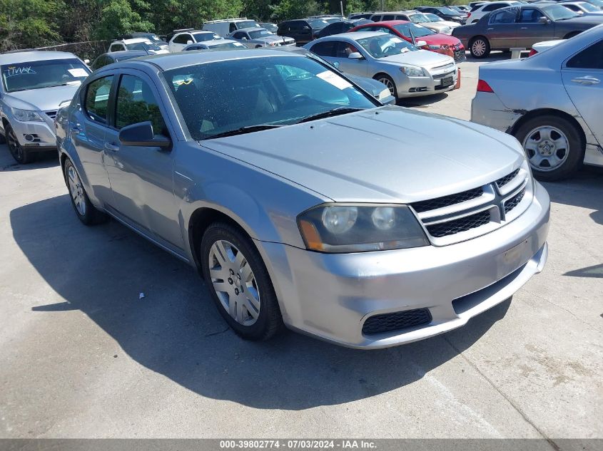 2014 Dodge Avenger Se VIN: 1C3CDZAB0EN226608 Lot: 39802774