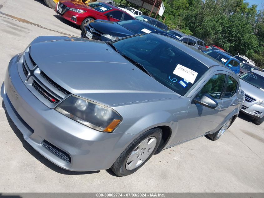 2014 Dodge Avenger Se VIN: 1C3CDZAB0EN226608 Lot: 39802774