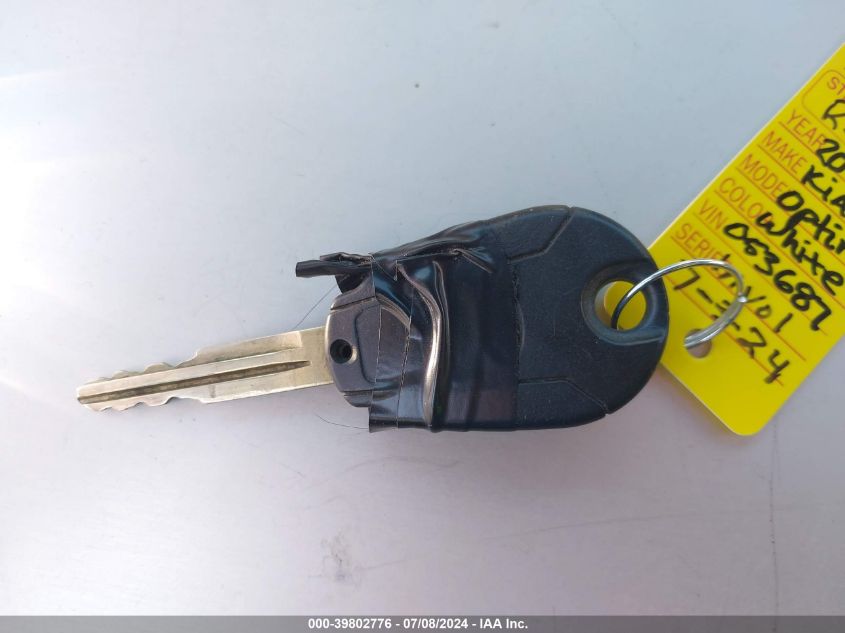 2001 Kia Optima Lx V6/Se V6 VIN: KNAGD124315053687 Lot: 39802776