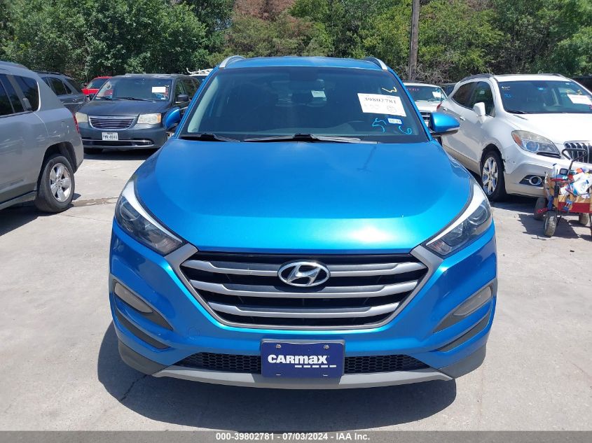 2018 Hyundai Tucson Sport VIN: KM8J33AL3JU705435 Lot: 39802781