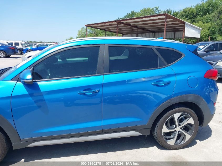 2018 Hyundai Tucson Sport VIN: KM8J33AL3JU705435 Lot: 39802781