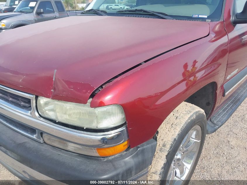 2002 Chevrolet Tahoe Ls VIN: 1GNEC13Z02R328280 Lot: 39802792