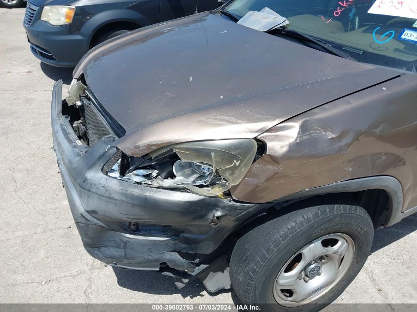 2004 Honda Cr-V Lx VIN: JHLRD68404C008130 Lot: 39802793