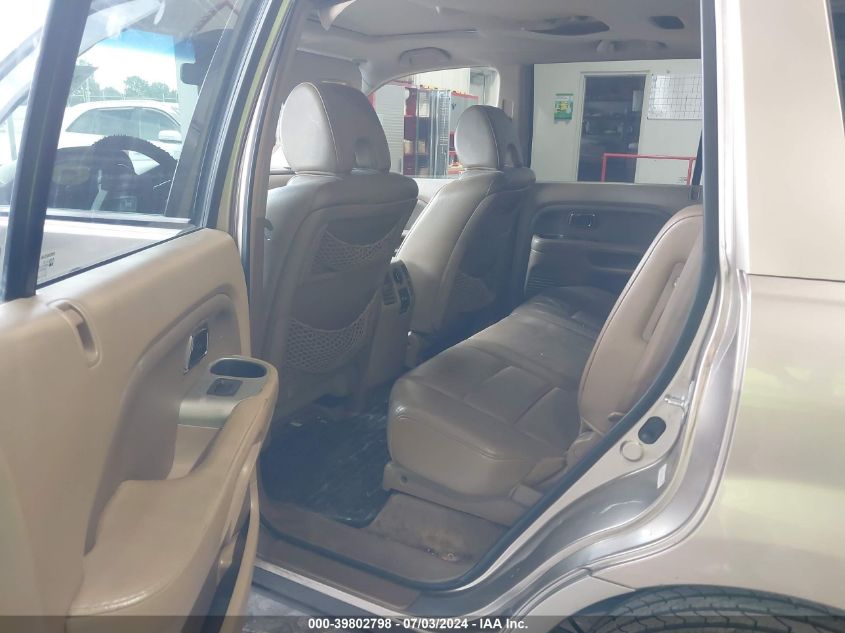 2006 Honda Pilot Ex-L VIN: 5FNYF18656B008346 Lot: 39802798