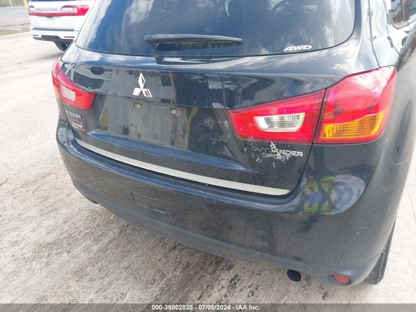 2015 Mitsubishi Outlander Sport Es VIN: 4A4AR3AU4FE020589 Lot: 39802835