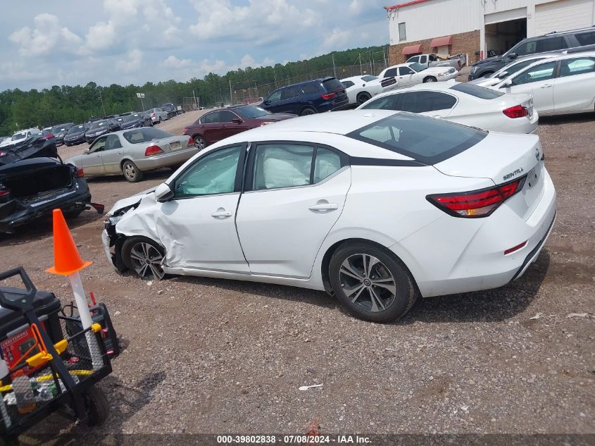 2023 Nissan Sentra Sv Xtronic Cvt VIN: 3N1AB8CV3PY221261 Lot: 39802838