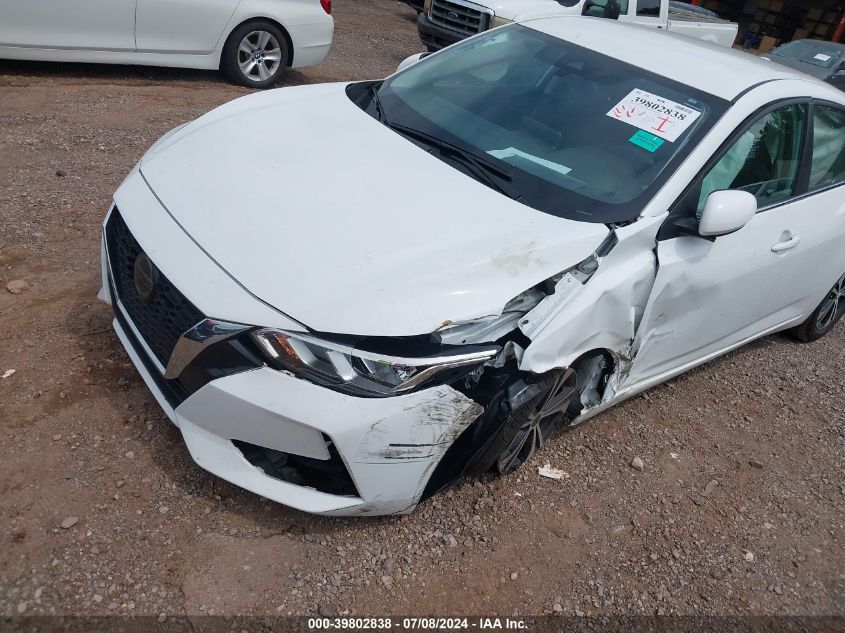 2023 Nissan Sentra Sv Xtronic Cvt VIN: 3N1AB8CV3PY221261 Lot: 39802838