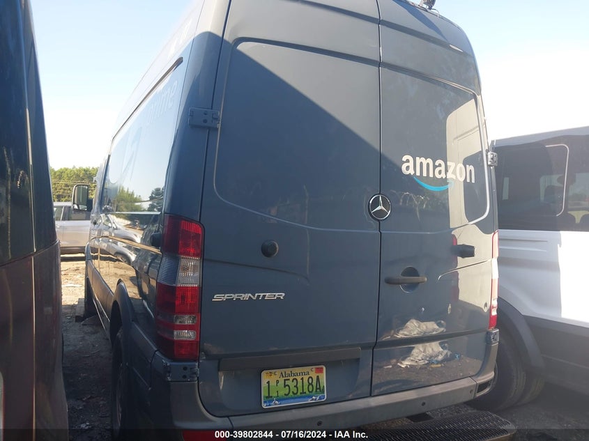 2018 MERCEDES-BENZ SPRINTER 2500 STANDARD ROOF V6 VIN: WD3PE7CD5JP643504
