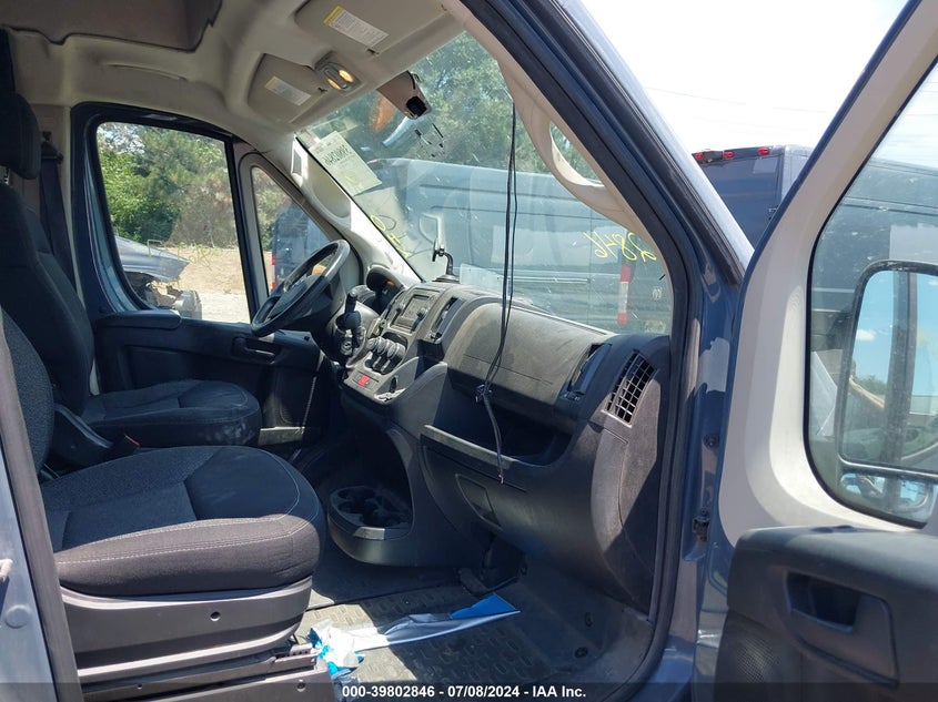 2019 Ram Promaster 2500 High Roof 159 Wb VIN: 3C6TRVDG5KE521689 Lot: 39802846