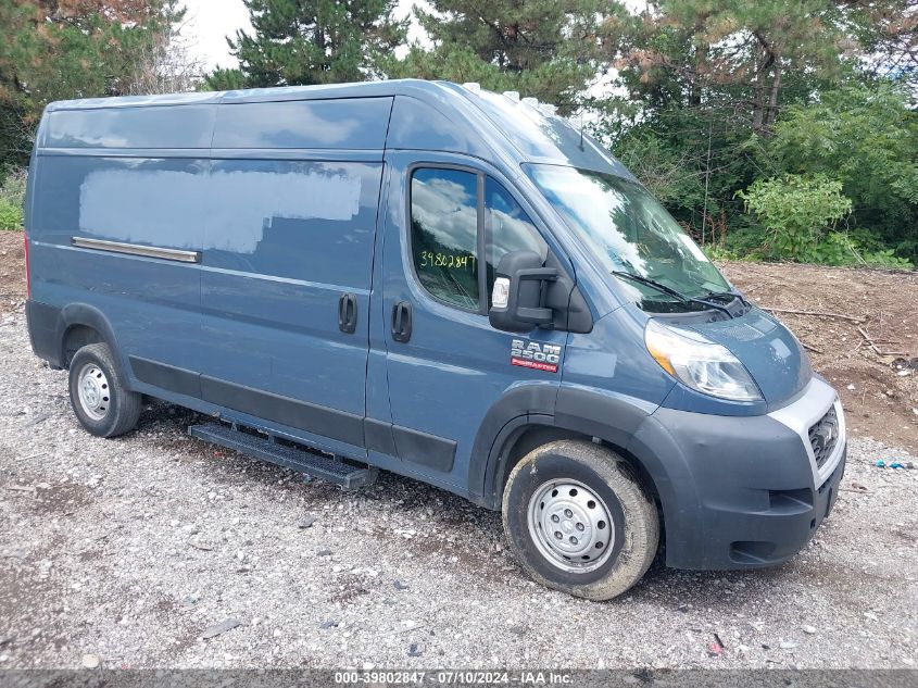 2019 Ram Promaster 2500 High Roof 159 Wb VIN: 3C6TRVDGXKE520795 Lot: 39802847