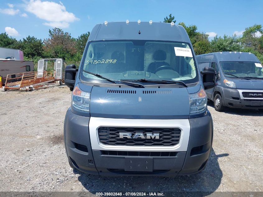 2019 Ram Promaster 2500 High Roof 159 Wb VIN: 3C6TRVDG1KE521687 Lot: 39802848