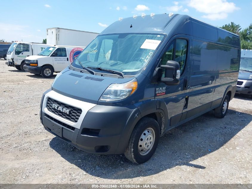 2019 Ram Promaster 2500 High Roof 159 Wb VIN: 3C6TRVDG1KE521687 Lot: 39802848