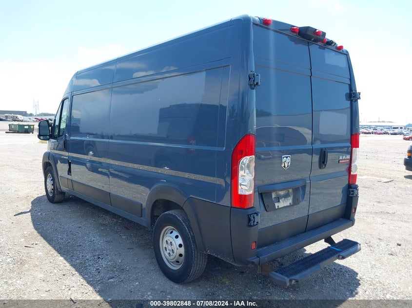 2019 Ram Promaster 2500 High Roof 159 Wb VIN: 3C6TRVDG1KE521687 Lot: 39802848