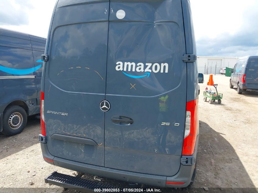 2019 Mercedes-Benz Sprinter 2500 High Roof V6/Standard Roof V6 VIN: WD4PF0CD2KP100970 Lot: 39802853