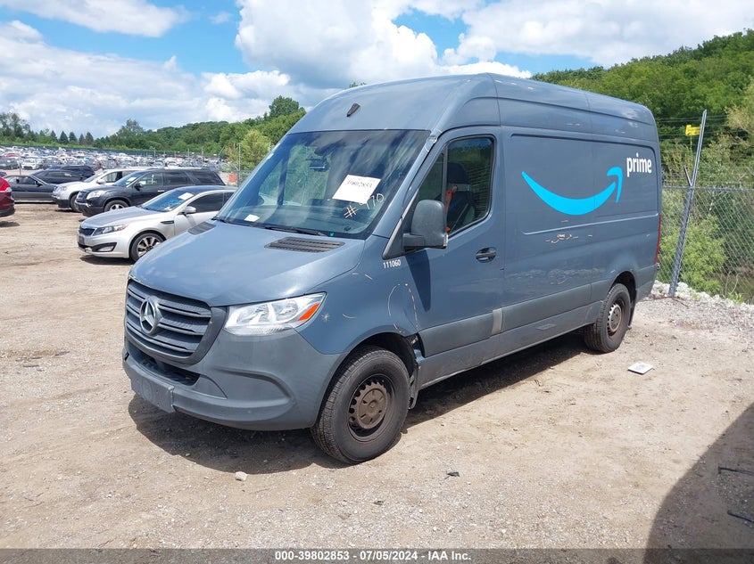 2019 Mercedes-Benz Sprinter 2500 High Roof V6/Standard Roof V6 VIN: WD4PF0CD2KP100970 Lot: 39802853