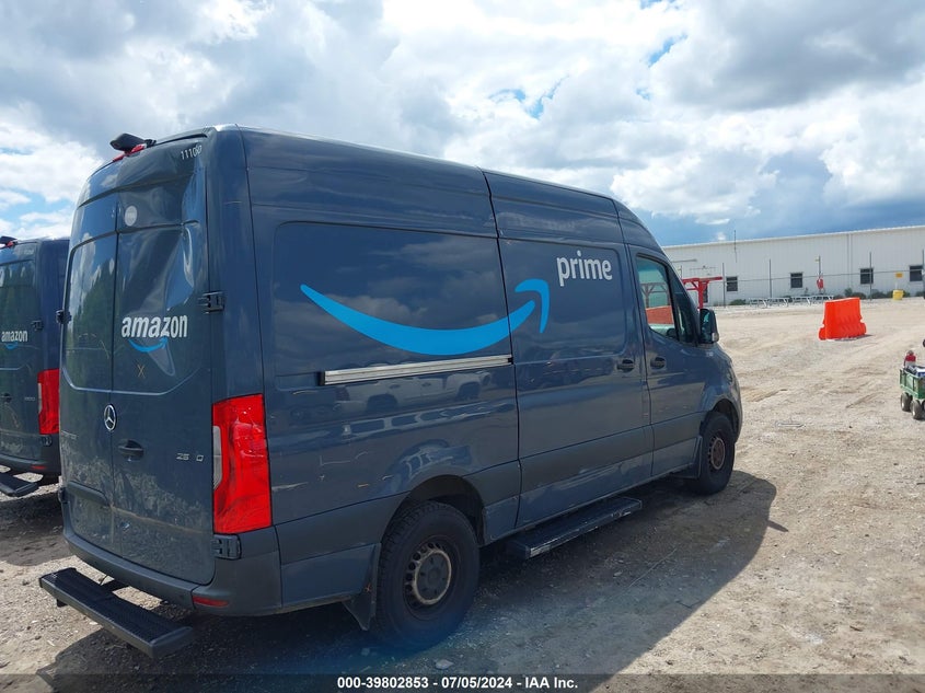 2019 Mercedes-Benz Sprinter 2500 High Roof V6/Standard Roof V6 VIN: WD4PF0CD2KP100970 Lot: 39802853