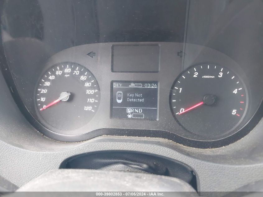 2019 Mercedes-Benz Sprinter 2500 High Roof V6/Standard Roof V6 VIN: WD4PF0CD2KP100970 Lot: 39802853