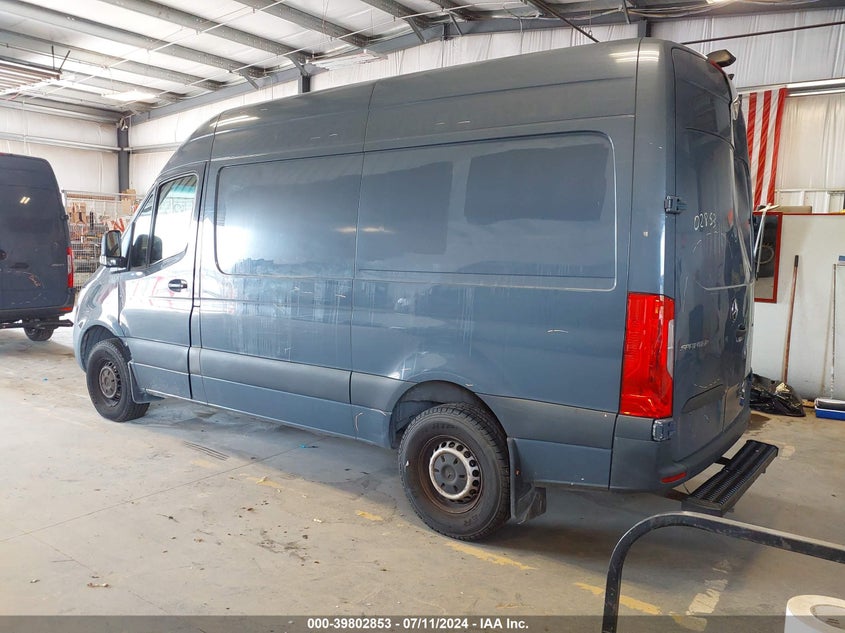 VIN WD4PF0CD2KP100970 2019 MERCEDES-BENZ SPRINTER 2500 HIGH ROOF V6/STANDARD ROOF V6