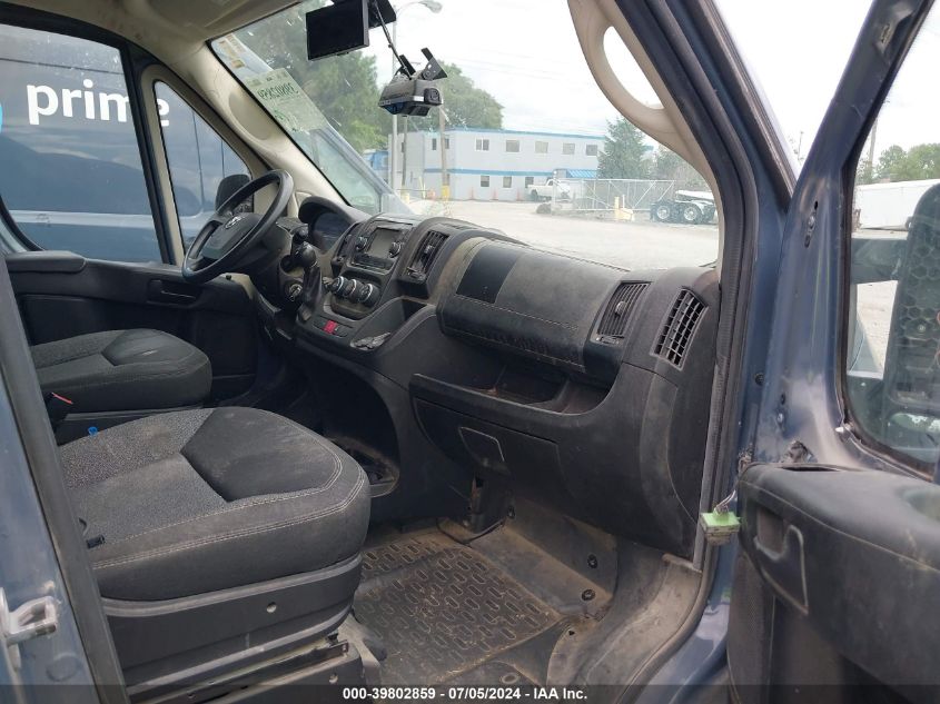 2019 Ram Promaster 3500 Cargo Van High Roof 159 Wb Ext VIN: 3C6URVJG9KE544093 Lot: 39802859