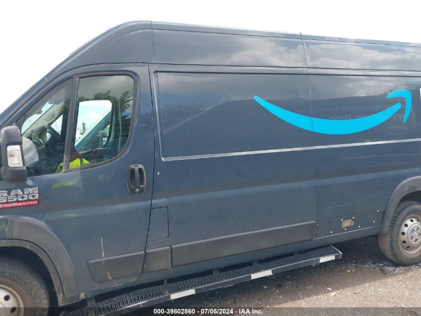 2019 Ram Promaster 3500 Cargo Van High Roof 159 Wb Ext VIN: 3C6URVJG4KE544115 Lot: 39802860