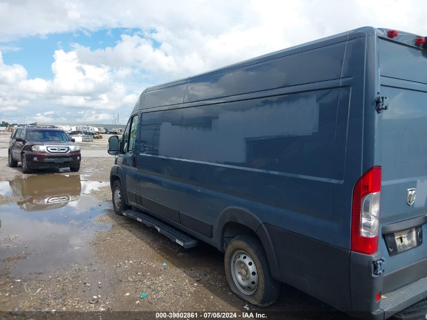 2019 Ram Promaster 3500 Cargo Van High Roof 159 Wb Ext VIN: 3C6URVJG8KE544117 Lot: 39802861