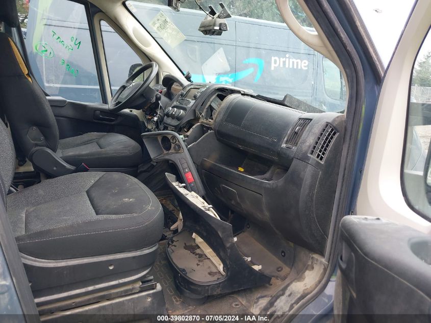 2020 Ram Promaster 3500 Cargo Van High Roof 159 Wb Ext VIN: 3C6URVJG7LE106836 Lot: 39802870