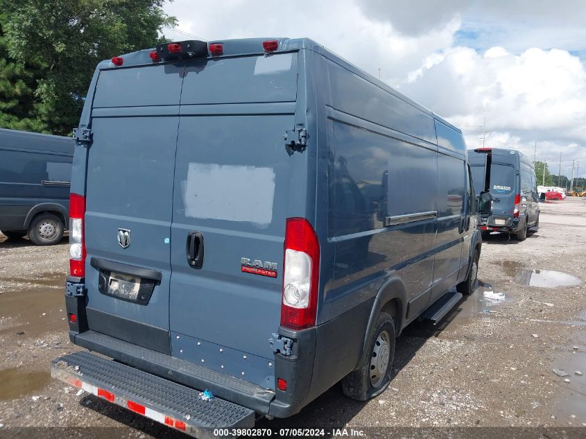 2020 Ram Promaster 3500 Cargo Van High Roof 159 Wb Ext VIN: 3C6URVJG7LE106836 Lot: 39802870