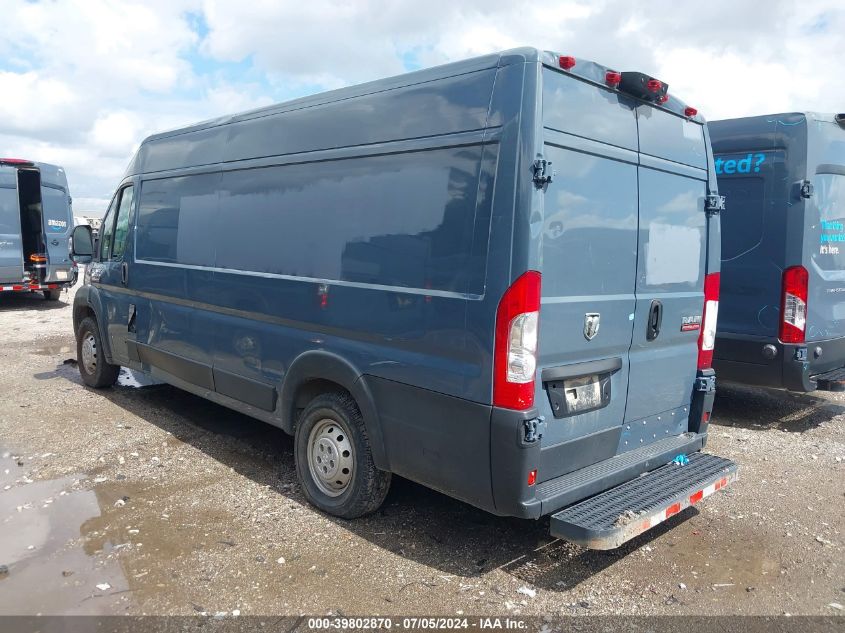 2020 Ram Promaster 3500 Cargo Van High Roof 159 Wb Ext VIN: 3C6URVJG7LE106836 Lot: 39802870