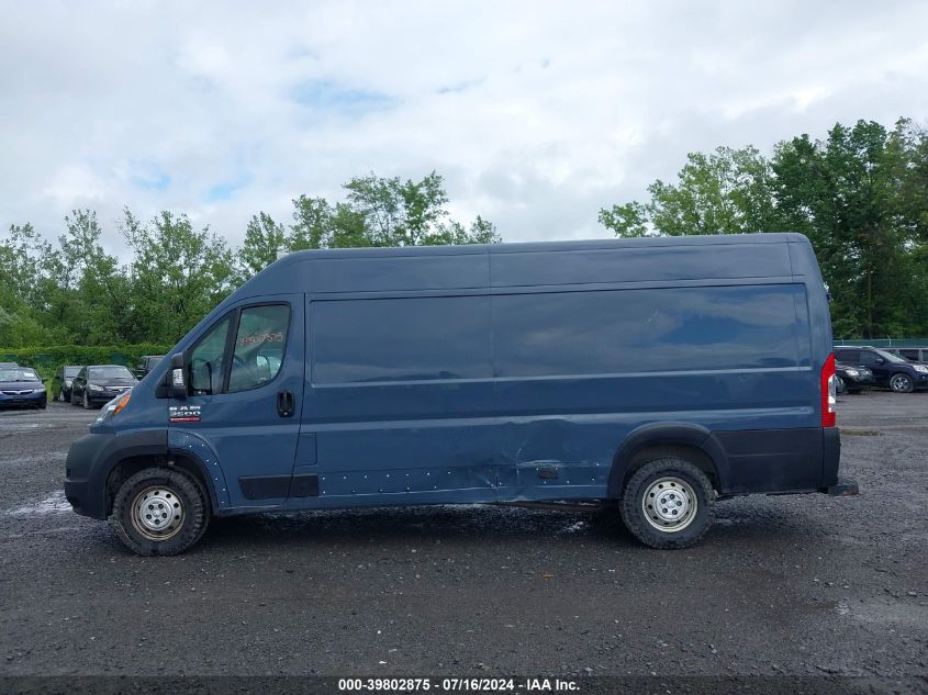 2020 Ram Promaster 3500 Cargo Van High Roof 159 Wb Ext VIN: 3C6URVJG8LE124939 Lot: 39802875