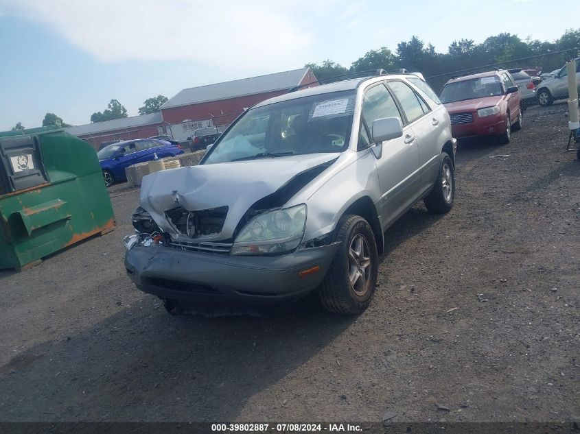 2002 Lexus Rx 300 VIN: JTJHF10U320286484 Lot: 39802887