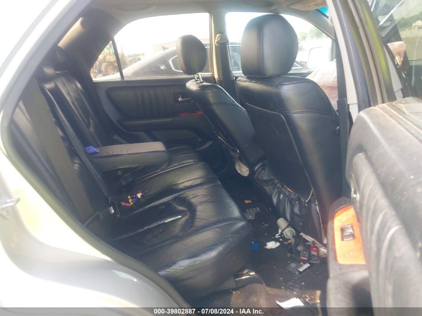 2002 Lexus Rx 300 VIN: JTJHF10U320286484 Lot: 39802887