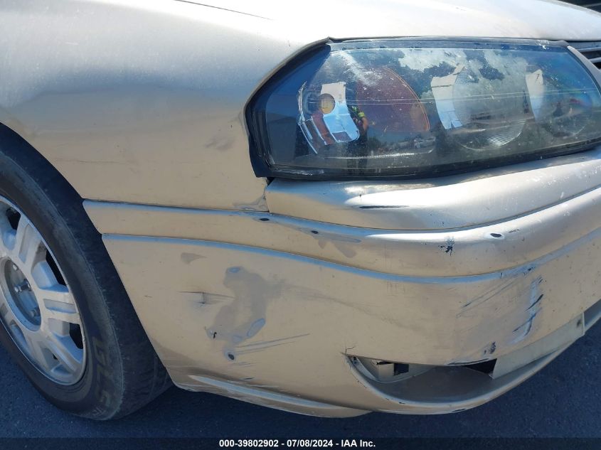 2005 Chevrolet Impala Ls VIN: 2G1WH52KX59211999 Lot: 39802902