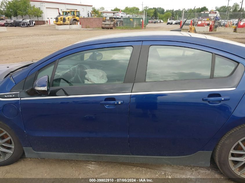 2013 Chevrolet Volt VIN: 1G1RD6E43DU124913 Lot: 39802910