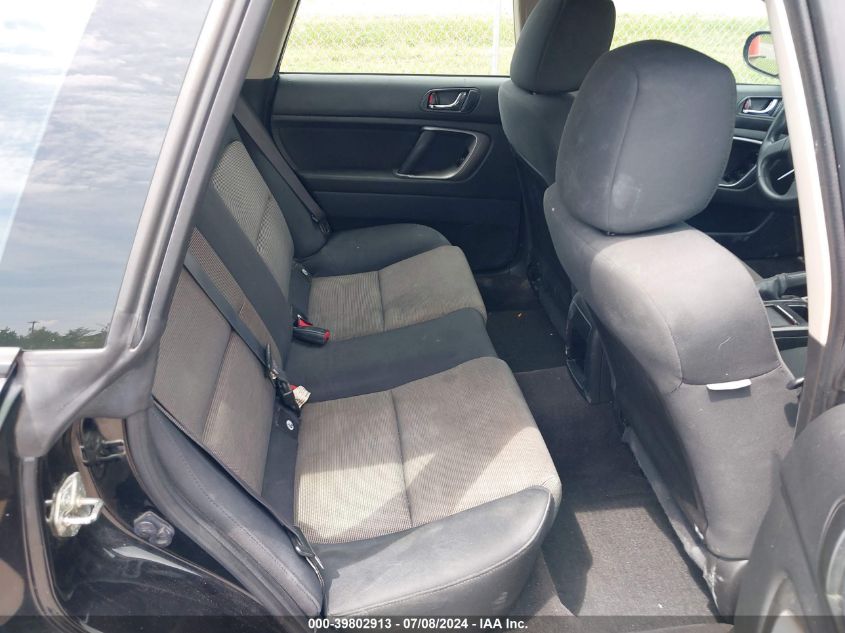 2007 Subaru Legacy 2.5I VIN: 4S3BP616277325938 Lot: 39802913