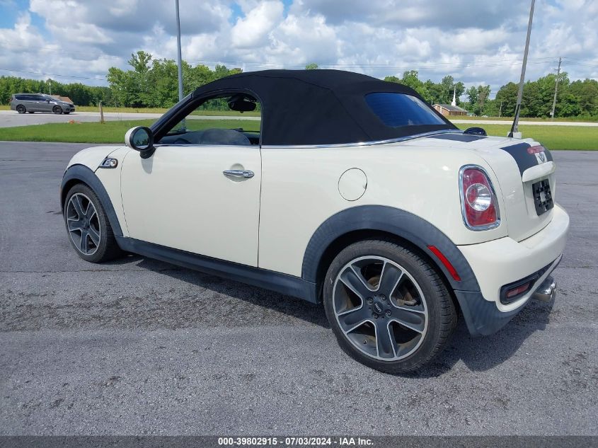 WMWSY3C57DT144558 2013 Mini Roadster Cooper S