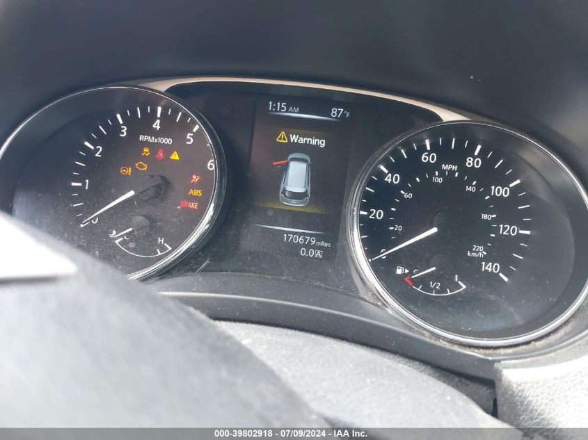 2016 Nissan Rogue S/Sl/Sv VIN: 5N1AT2MT3GC745163 Lot: 39802918