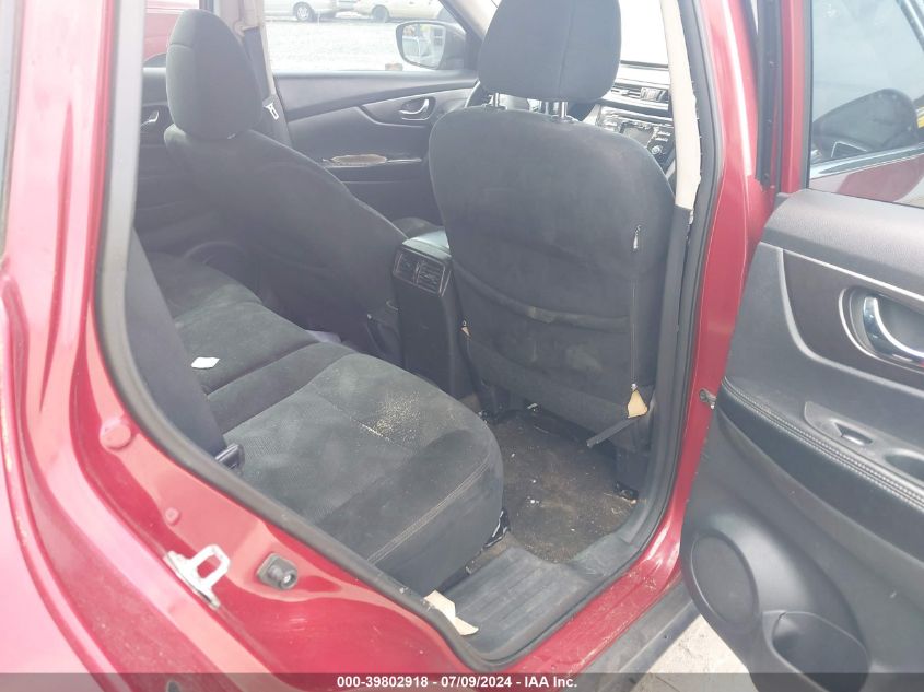 2016 Nissan Rogue S/Sl/Sv VIN: 5N1AT2MT3GC745163 Lot: 39802918