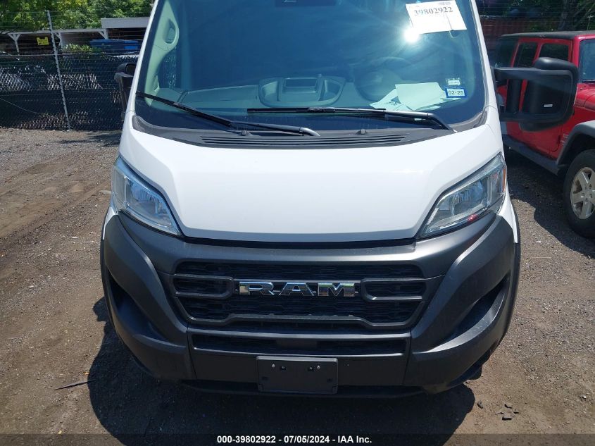 2023 Ram Promaster 2500 High Roof 159 Wb VIN: 3C6LRVDG1PE552848 Lot: 39802922