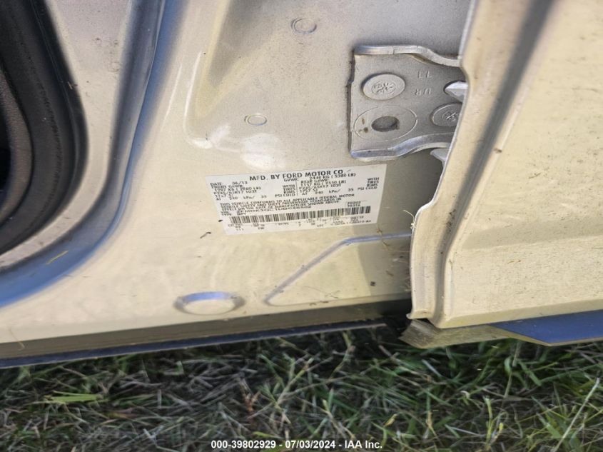 2013 Ford Edge VIN: 2FMDK3GC1DBC56502 Lot: 39802929